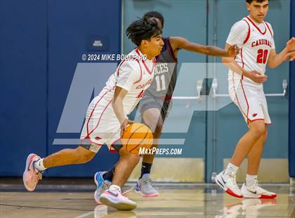 Thumbnail 1 in Sherman Oaks CES vs Bishop Diego (Santa Barbara Holiday Classic) photogallery.