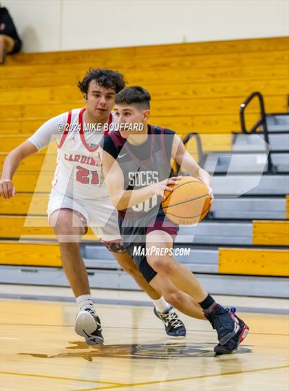 Thumbnail 3 in Sherman Oaks CES vs Bishop Diego (Santa Barbara Holiday Classic) photogallery.