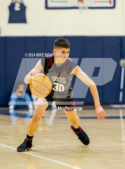 Thumbnail 3 in Sherman Oaks CES vs Bishop Diego (Santa Barbara Holiday Classic) photogallery.