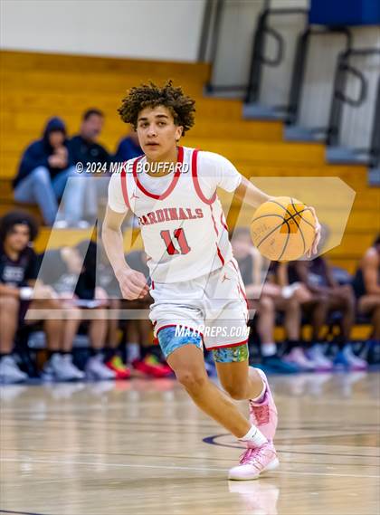 Thumbnail 3 in Sherman Oaks CES vs Bishop Diego (Santa Barbara Holiday Classic) photogallery.