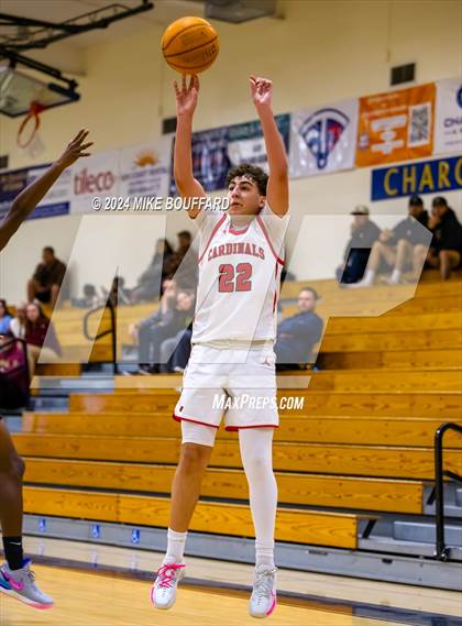 Thumbnail 2 in Sherman Oaks CES vs Bishop Diego (Santa Barbara Holiday Classic) photogallery.