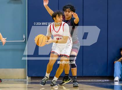 Thumbnail 1 in Sherman Oaks CES vs Bishop Diego (Santa Barbara Holiday Classic) photogallery.