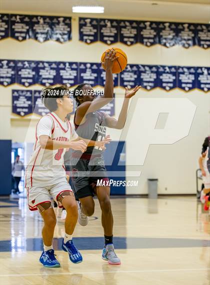Thumbnail 1 in Sherman Oaks CES vs Bishop Diego (Santa Barbara Holiday Classic) photogallery.