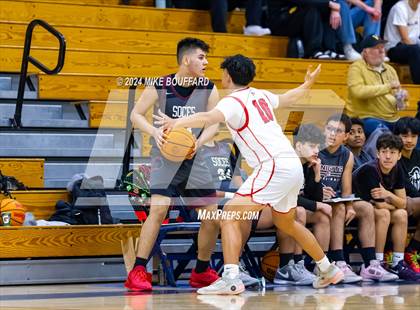 Thumbnail 3 in Sherman Oaks CES vs Bishop Diego (Santa Barbara Holiday Classic) photogallery.