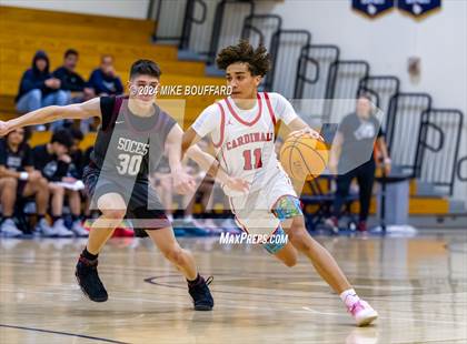 Thumbnail 1 in Sherman Oaks CES vs Bishop Diego (Santa Barbara Holiday Classic) photogallery.