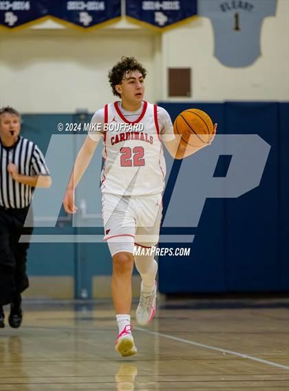 Thumbnail 3 in Sherman Oaks CES vs Bishop Diego (Santa Barbara Holiday Classic) photogallery.