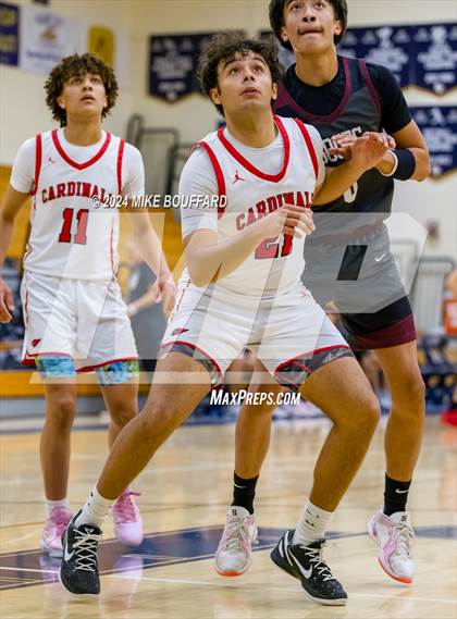Thumbnail 1 in Sherman Oaks CES vs Bishop Diego (Santa Barbara Holiday Classic) photogallery.
