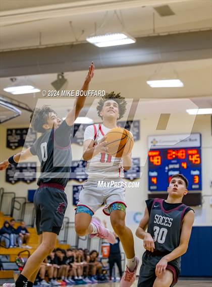 Thumbnail 2 in Sherman Oaks CES vs Bishop Diego (Santa Barbara Holiday Classic) photogallery.