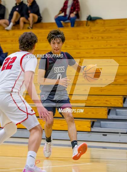 Thumbnail 3 in Sherman Oaks CES vs Bishop Diego (Santa Barbara Holiday Classic) photogallery.