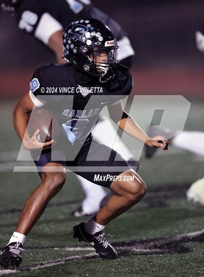 Thumbnail 3 in Harlan vs. Dripping Springs (UIL 6A Football Area Playoff) photogallery.