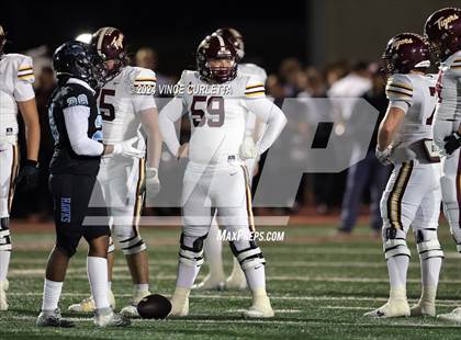 Thumbnail 3 in Harlan vs. Dripping Springs (UIL 6A Football Area Playoff) photogallery.