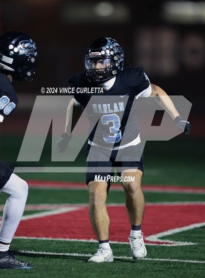 Thumbnail 2 in Harlan vs. Dripping Springs (UIL 6A Football Area Playoff) photogallery.