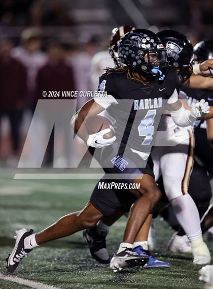 Thumbnail 3 in Harlan vs. Dripping Springs (UIL 6A Football Area Playoff) photogallery.