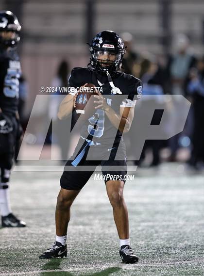 Thumbnail 2 in Harlan vs. Dripping Springs (UIL 6A Football Area Playoff) photogallery.
