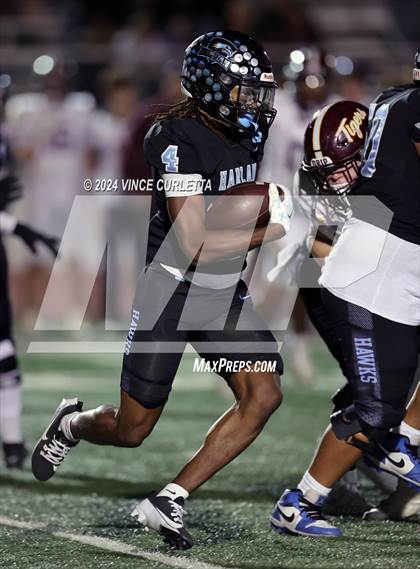 Thumbnail 1 in Harlan vs. Dripping Springs (UIL 6A Football Area Playoff) photogallery.