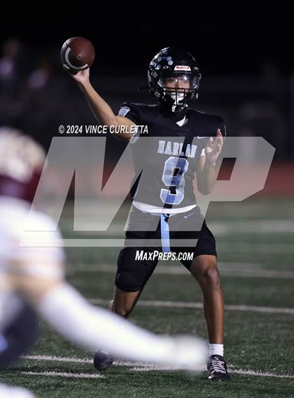 Thumbnail 3 in Harlan vs. Dripping Springs (UIL 6A Football Area Playoff) photogallery.