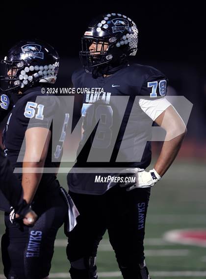 Thumbnail 3 in Harlan vs. Dripping Springs (UIL 6A Football Area Playoff) photogallery.