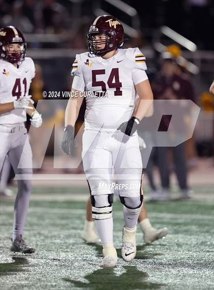 Thumbnail 1 in Harlan vs. Dripping Springs (UIL 6A Football Area Playoff) photogallery.