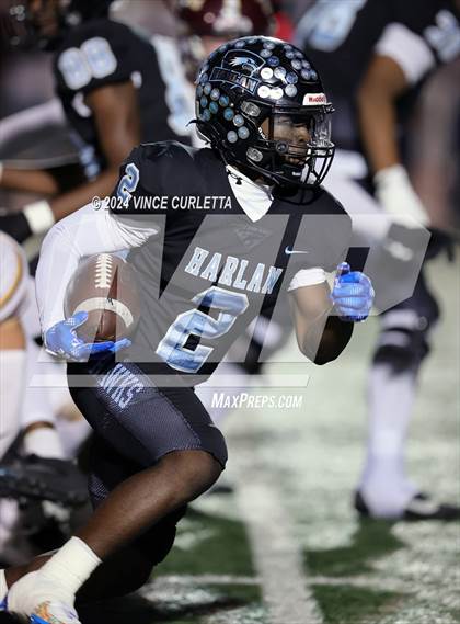 Thumbnail 3 in Harlan vs. Dripping Springs (UIL 6A Football Area Playoff) photogallery.