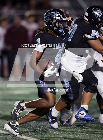 Thumbnail 2 in Harlan vs. Dripping Springs (UIL 6A Football Area Playoff) photogallery.