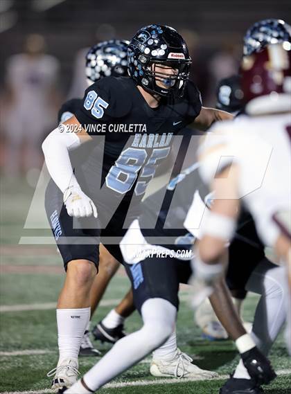 Thumbnail 3 in Harlan vs. Dripping Springs (UIL 6A Football Area Playoff) photogallery.