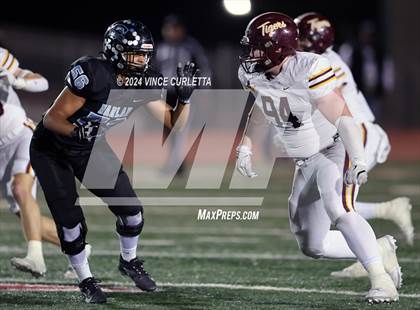 Thumbnail 3 in Harlan vs. Dripping Springs (UIL 6A Football Area Playoff) photogallery.