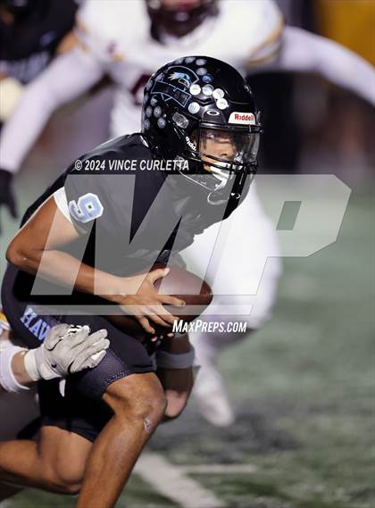 Thumbnail 2 in Harlan vs. Dripping Springs (UIL 6A Football Area Playoff) photogallery.