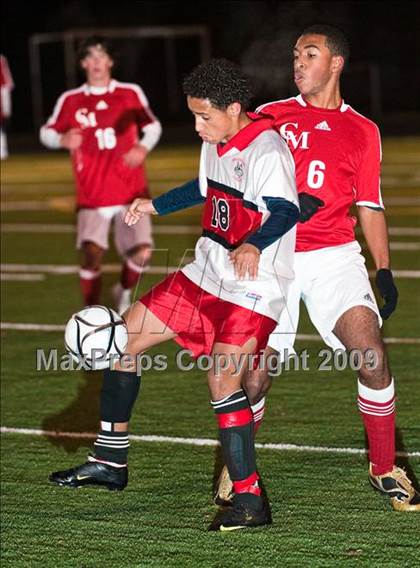 Thumbnail 3 in Catholic Memorial vs Brockton (MIAA D1 South Final) photogallery.