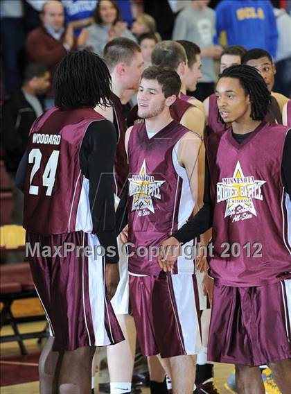 Thumbnail 2 in Minnesota vs Wisconsin (Border Battle All-Star Game) photogallery.