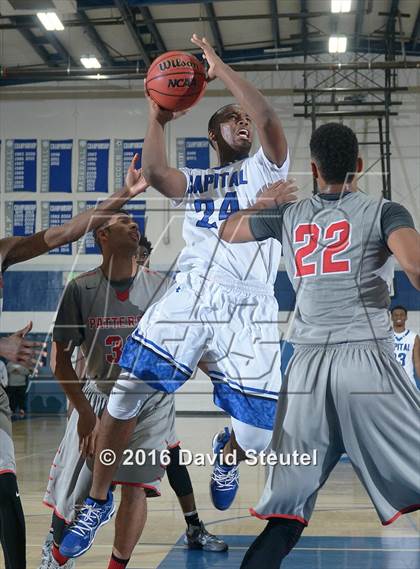 Thumbnail 3 in Patterson @ Capital Christian (CIF SJS D3 Playoff) photogallery.
