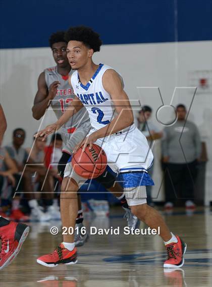 Thumbnail 3 in Patterson @ Capital Christian (CIF SJS D3 Playoff) photogallery.