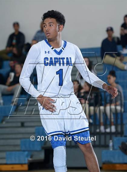 Thumbnail 1 in Patterson @ Capital Christian (CIF SJS D3 Playoff) photogallery.