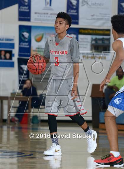 Thumbnail 1 in Patterson @ Capital Christian (CIF SJS D3 Playoff) photogallery.
