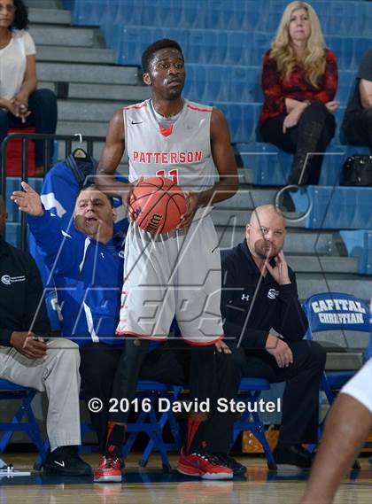 Thumbnail 3 in Patterson @ Capital Christian (CIF SJS D3 Playoff) photogallery.