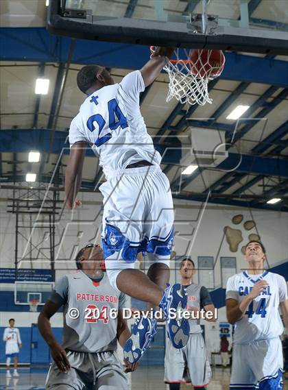 Thumbnail 2 in Patterson @ Capital Christian (CIF SJS D3 Playoff) photogallery.