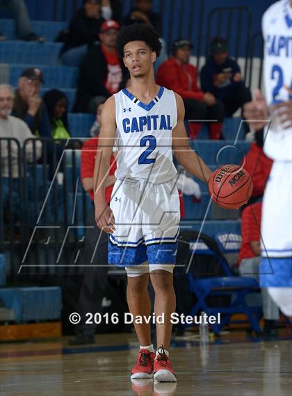 Thumbnail 1 in Patterson @ Capital Christian (CIF SJS D3 Playoff) photogallery.