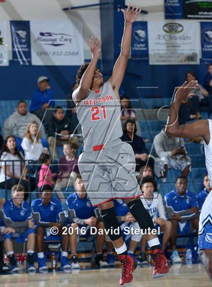 Thumbnail 3 in Patterson @ Capital Christian (CIF SJS D3 Playoff) photogallery.