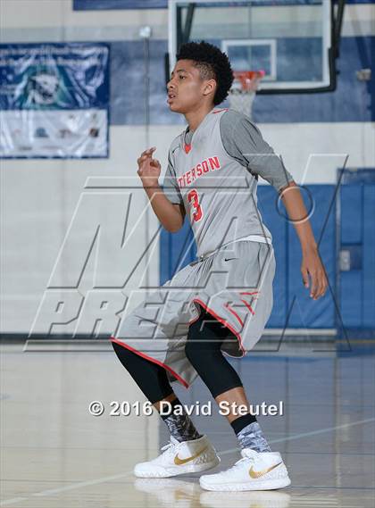Thumbnail 2 in Patterson @ Capital Christian (CIF SJS D3 Playoff) photogallery.