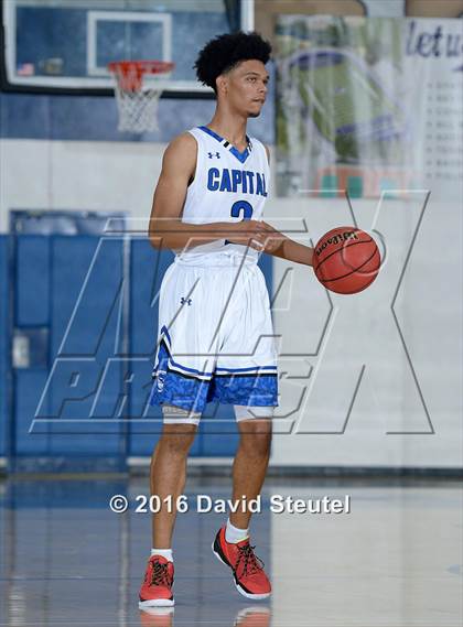 Thumbnail 2 in Patterson @ Capital Christian (CIF SJS D3 Playoff) photogallery.