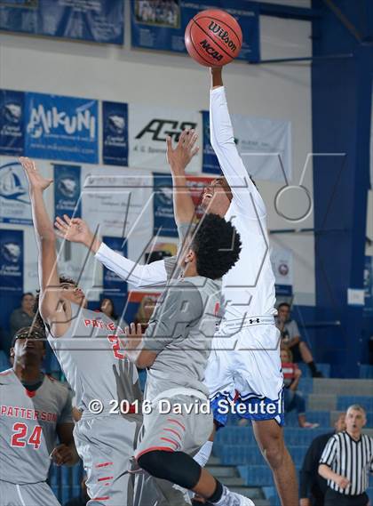 Thumbnail 1 in Patterson @ Capital Christian (CIF SJS D3 Playoff) photogallery.