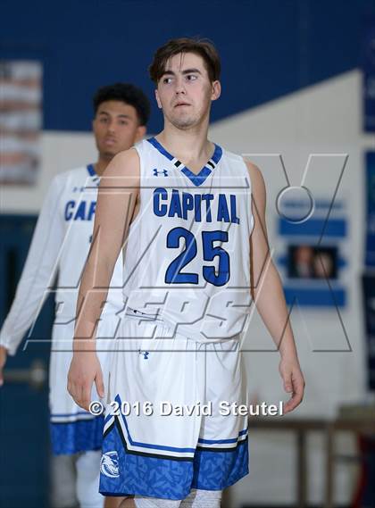 Thumbnail 3 in Patterson @ Capital Christian (CIF SJS D3 Playoff) photogallery.