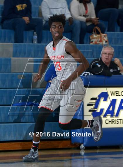 Thumbnail 2 in Patterson @ Capital Christian (CIF SJS D3 Playoff) photogallery.