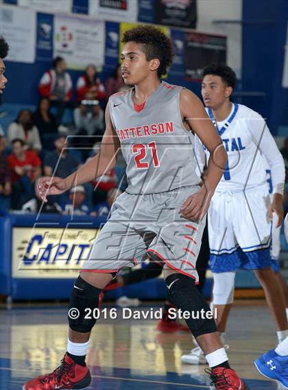 Thumbnail 3 in Patterson @ Capital Christian (CIF SJS D3 Playoff) photogallery.