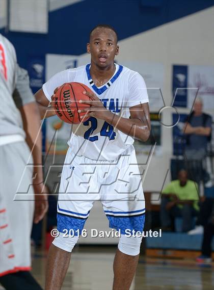 Thumbnail 2 in Patterson @ Capital Christian (CIF SJS D3 Playoff) photogallery.