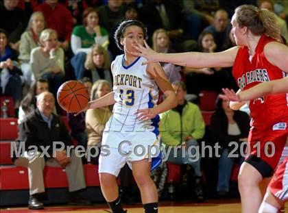Thumbnail 2 in Jamestown vs. Lockport (Section VI Class AA Semifinal) photogallery.