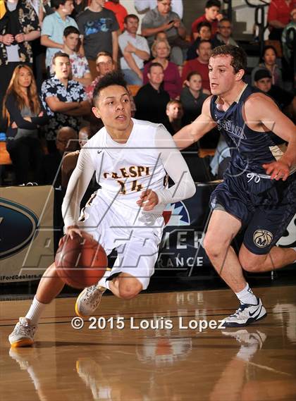 Thumbnail 1 in Mission Prep vs. Crespi (CIF SS 4AA Final) photogallery.