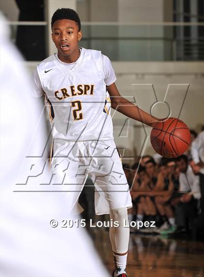 Thumbnail 3 in Mission Prep vs. Crespi (CIF SS 4AA Final) photogallery.