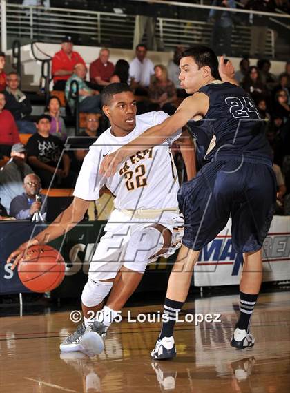 Thumbnail 1 in Mission Prep vs. Crespi (CIF SS 4AA Final) photogallery.