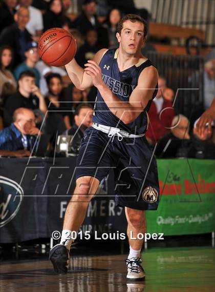 Thumbnail 1 in Mission Prep vs. Crespi (CIF SS 4AA Final) photogallery.