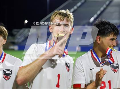 Thumbnail 2 in Salado vs. Castleberry (UIL 4A Soccer Division I Final Medal Ceremony) photogallery.